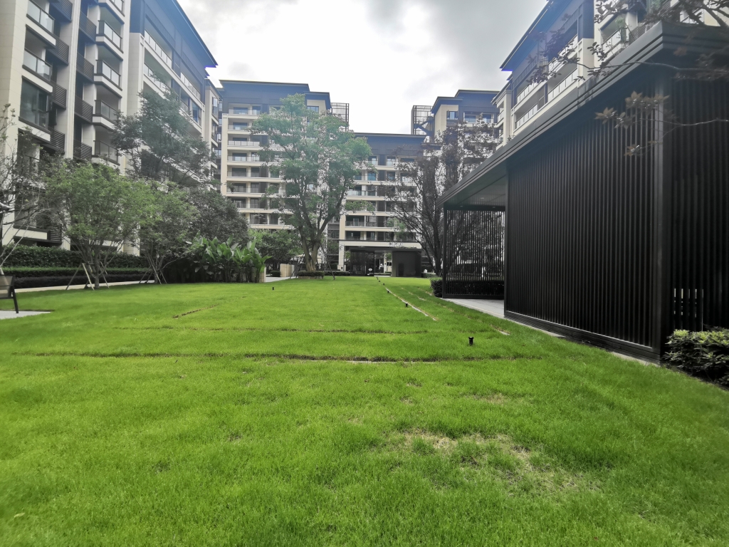 小区智慧灌溉。重庆市住房城乡建委供图