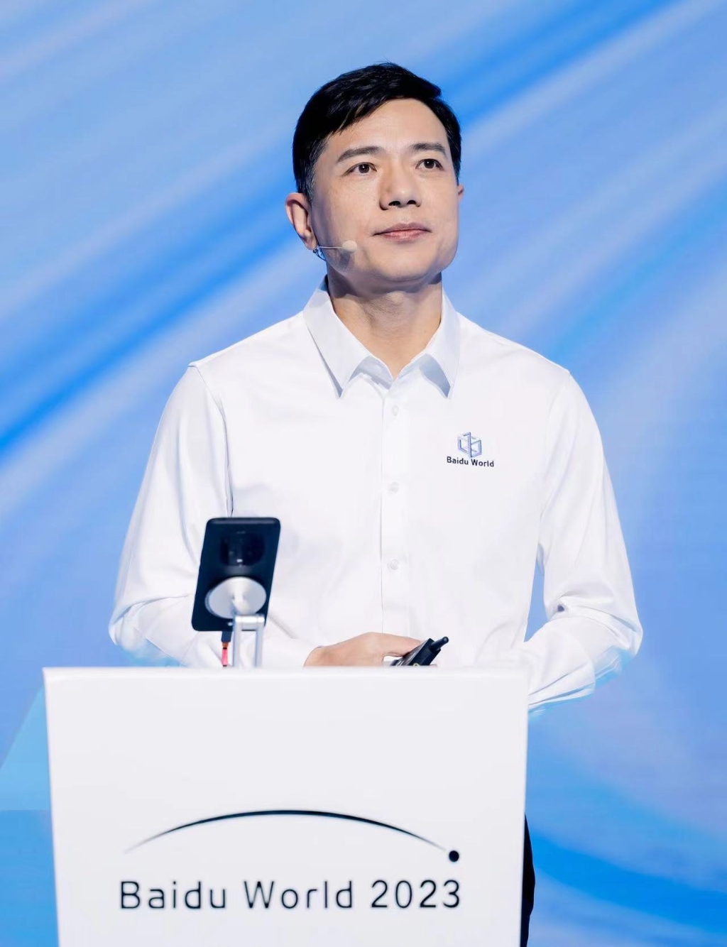 百度创始人、董事长兼首席执行官李彦宏。百度供图