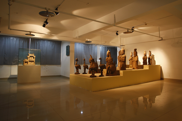 宝林博物馆石雕艺术展厅。宝林博物馆供图 华龙网发
