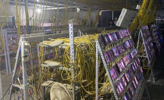 团伙用26000部手机刷直播间人气3