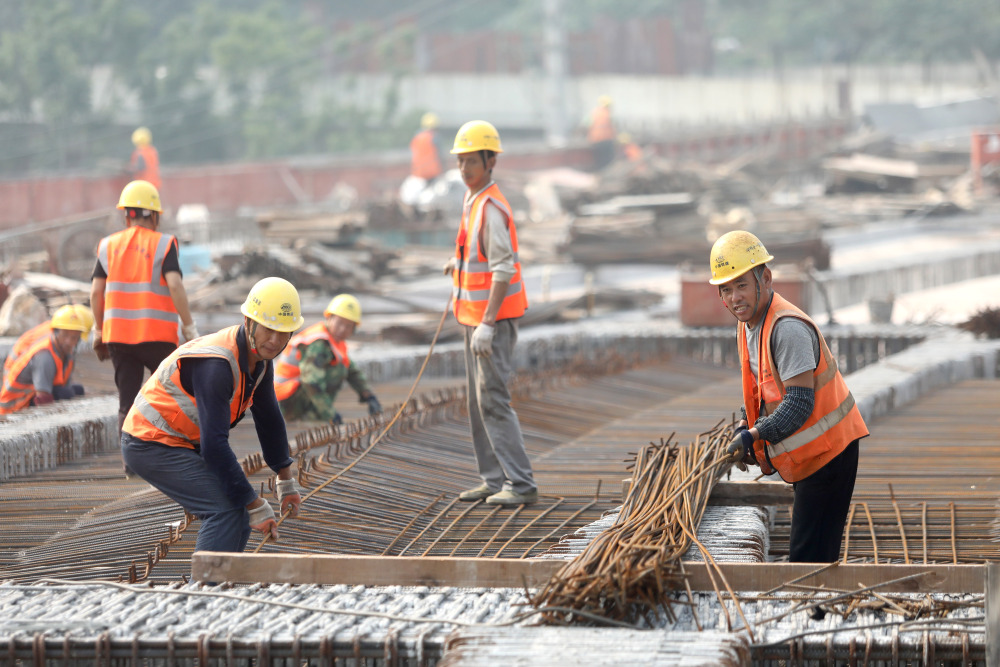 沙坪坝区东部城区道路工程加快推进3