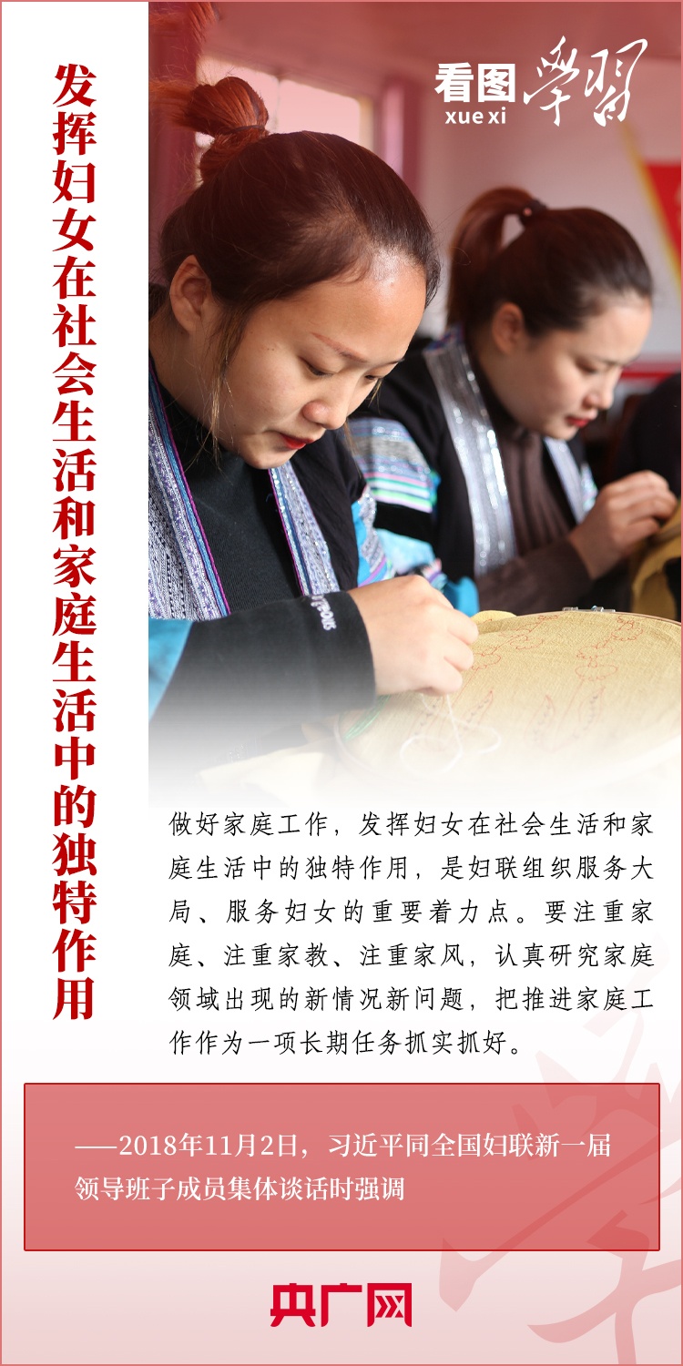 看图学习 | 为推动我国妇女事业发展作出新贡献3