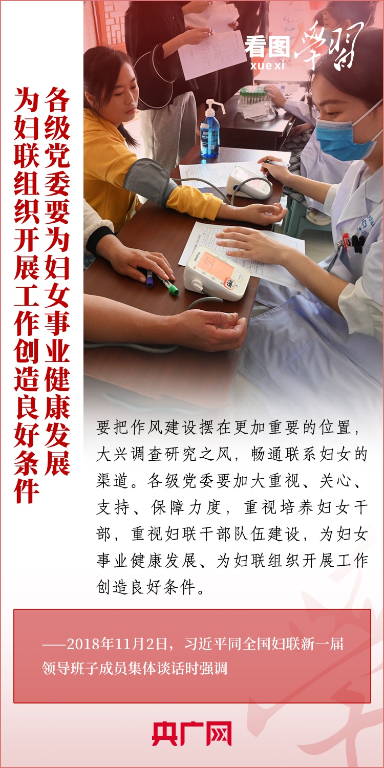 看图学习 | 为推动我国妇女事业发展作出新贡献5