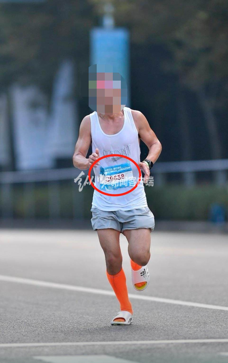 太湖马拉松回应“男子替跑获得女子半程第八名”：取消成绩，正核实为何未发现替跑行为1