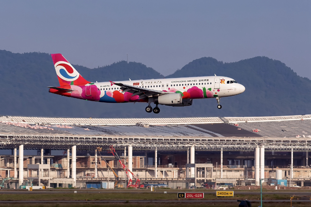 Chongqing Airlines to newly open, increase and recover 9 routes during winter and spring flight seasons (Photo provided by Chongqing Airlines)