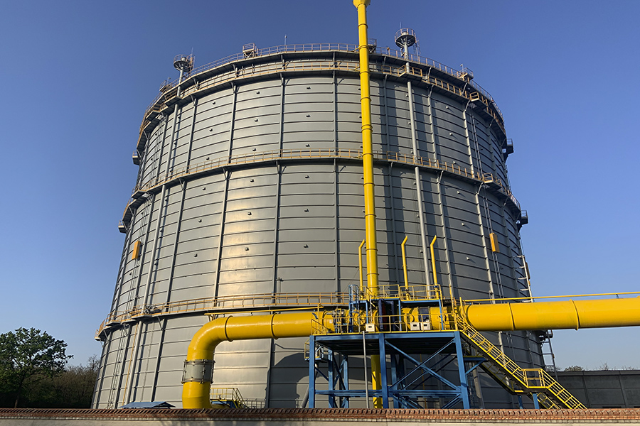 Serbia Technical Transformed Gas Holder Project. (Photo provided by the interviewee)
