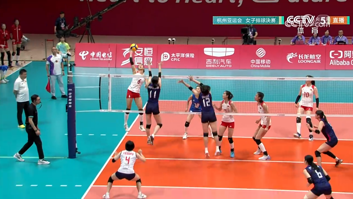 中国队夺得杭州亚运会女子排球金牌3