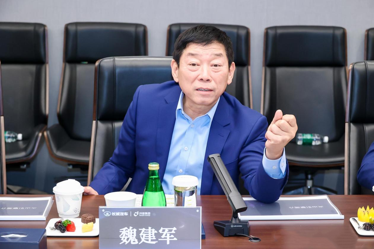 长城汽车董事长魏建军。 长城汽车供图 华龙网发