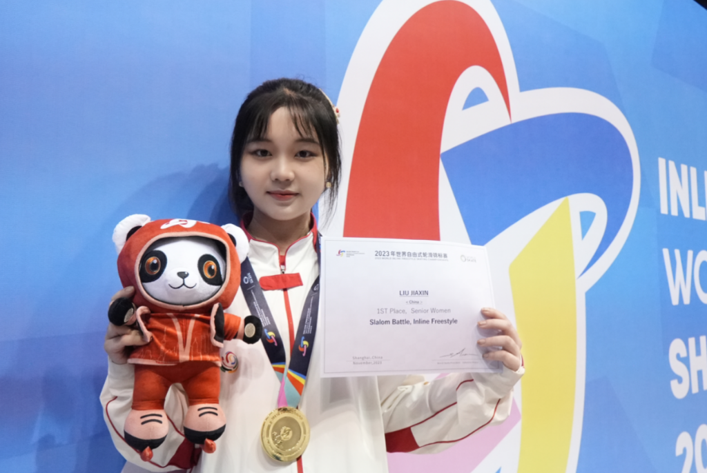 Liu Jiaxin, a student studying in Grade 2022 at the College of Chinese Language and Culture of Sichuan International Studies University. (Photo provided by the interviewee)
