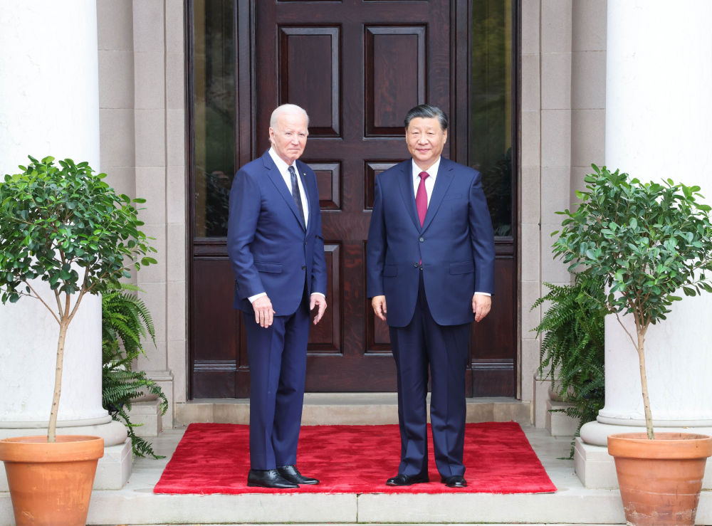 习近平同美国总统拜登举行会晤2