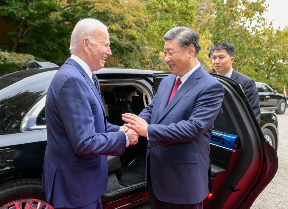 习近平同美国总统拜登举行会晤8