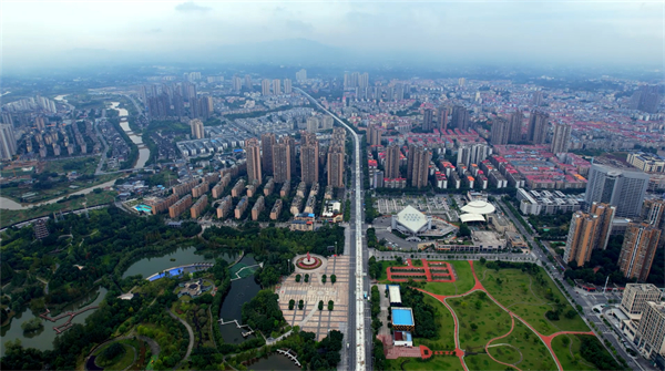 重庆市域铁路璧山至铜梁线。铜梁区融媒体中心供图