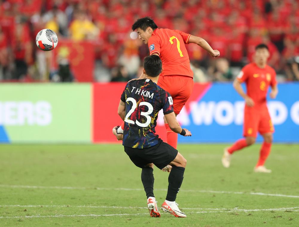 中国男足0比3不敌韩国队：结果不意外，过程有惊喜2