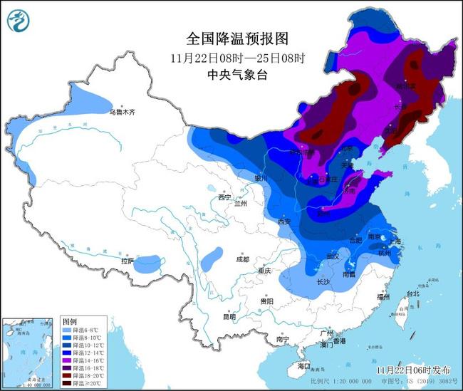 “小雪”下雪！这些地区将迎冬天的第一场雪，气温降幅可超16℃2