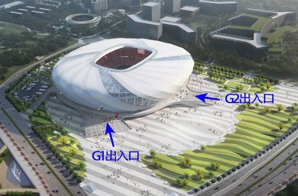 场馆G1、G2通道入口。两江新区融媒体中心供图