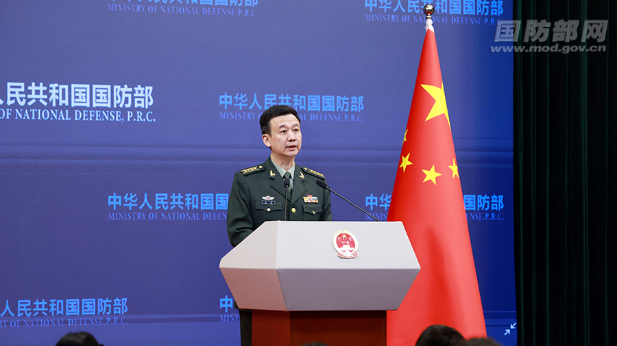 国防部:中美两国防务部门沟通落实两国元首共识