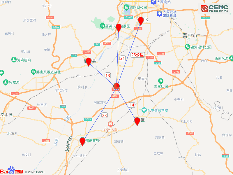山西太原凌晨突发地震4
