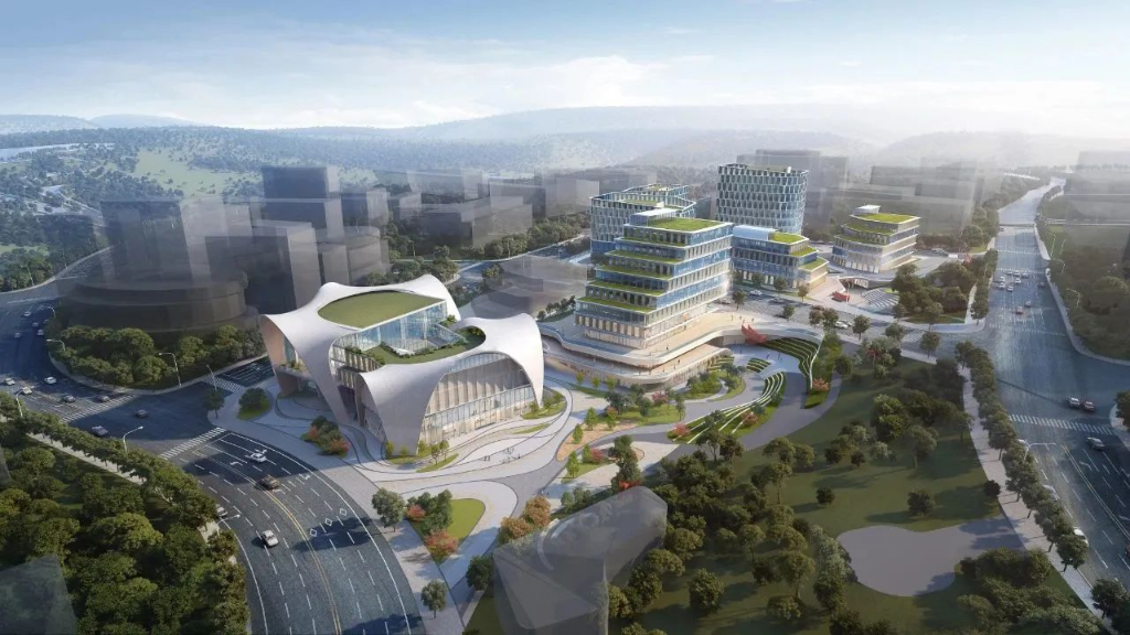 Rendering of Chongqing Design Park Phase II – Innovation Base. (Photo provided by Yuelai Investment Group)
