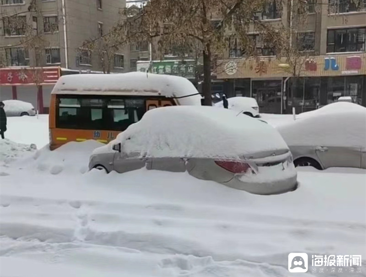 东北多地迎大雪 多地停课停运高速关闭3