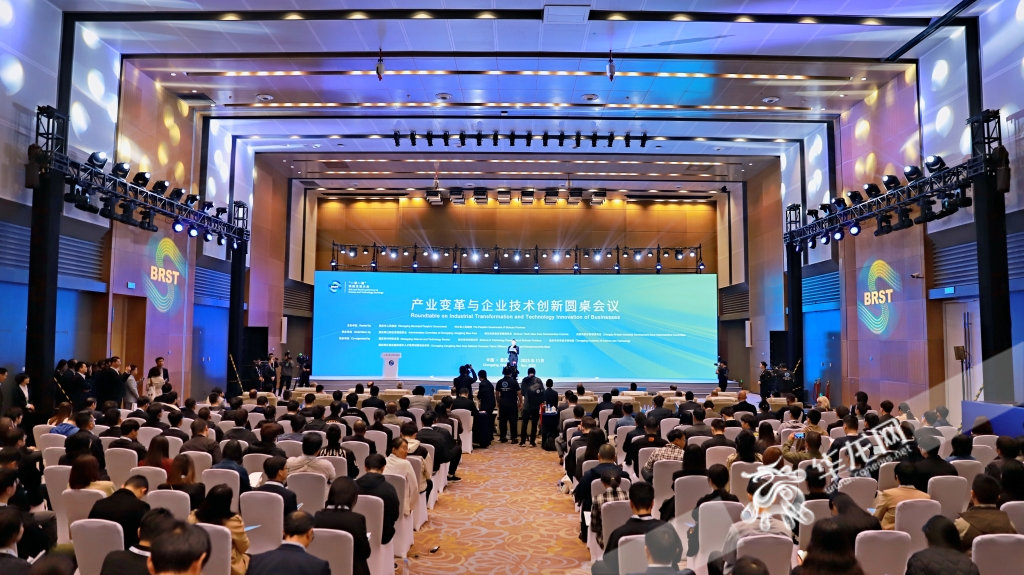 11月7日，产业变革与企业技术创新圆桌会议举行。华龙网记者 陈毅 摄