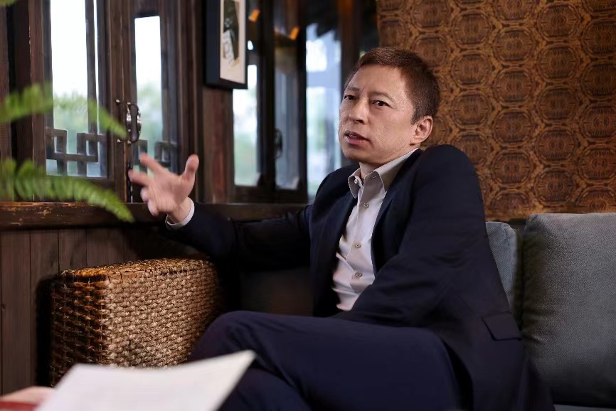张朝阳参加2023年世界互联网大会乌镇峰会。受访者供图