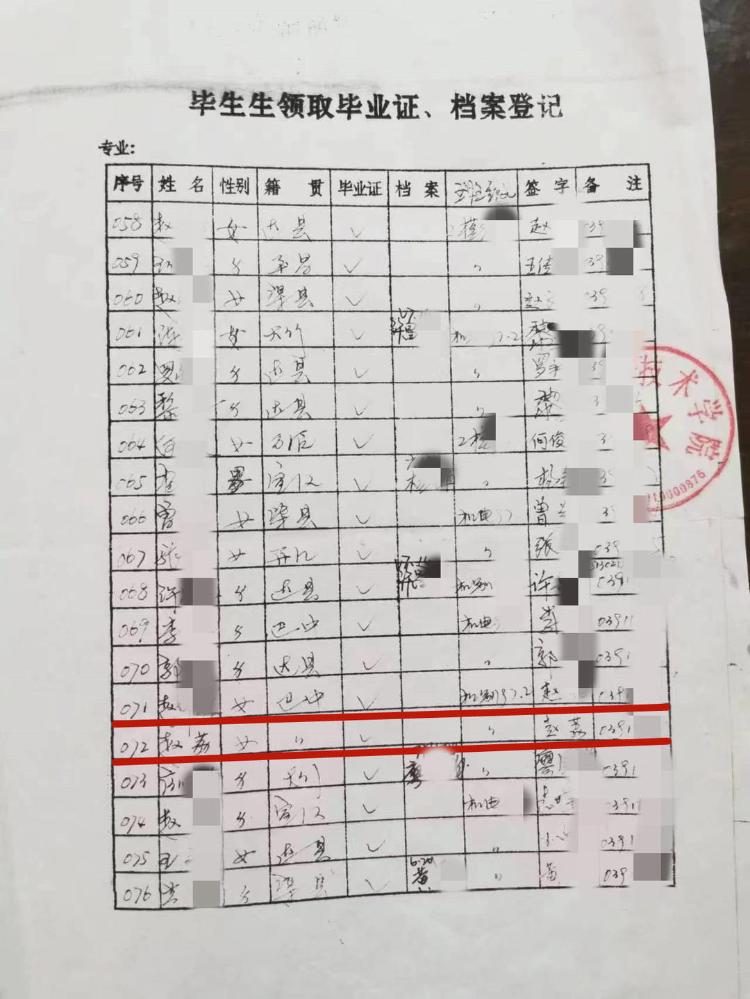 女子寻找档案7年未果：学校再次回复“档案自行带走”，达州中院驳回其上诉2