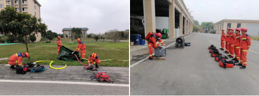 装备强化训练。重庆市专业救援总队供图 华龙网发