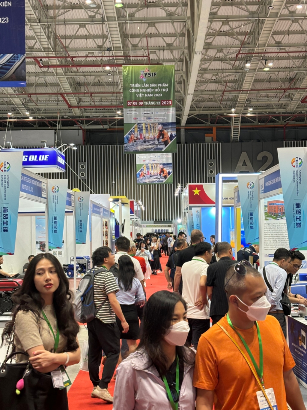展览会吸引不少越南展商参加。重庆市商务委供图