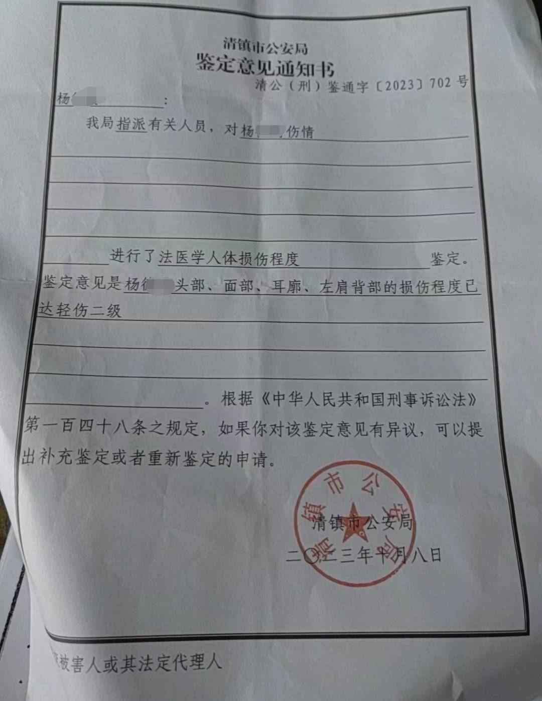 “母亲被打断腰椎再遭砍伤”后续：腰椎有钢板，没法鉴定伤情1