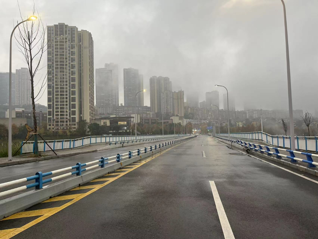 礼悦路。通讯员 赵鹏 摄