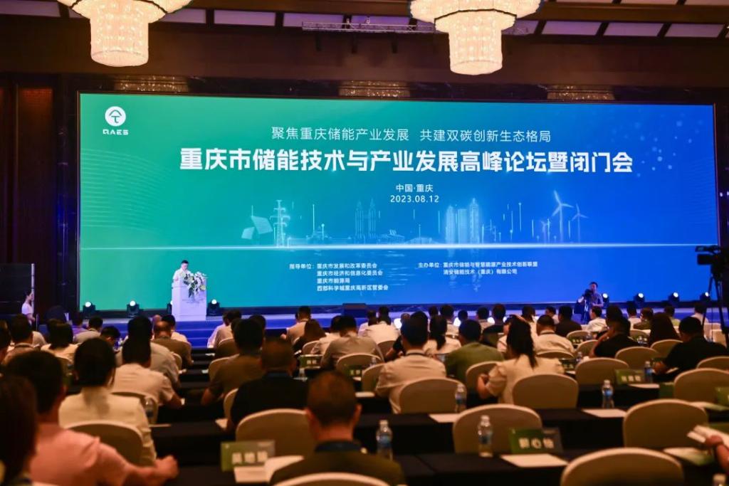 清安储能牵头举办重庆市储能技术与产业发展高峰论坛。受访单位 供图