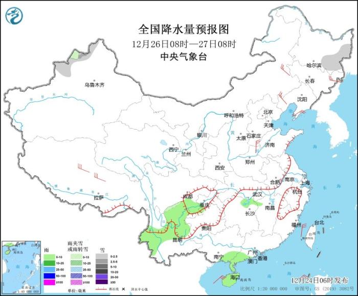 我国大部地区气温逐步回升3