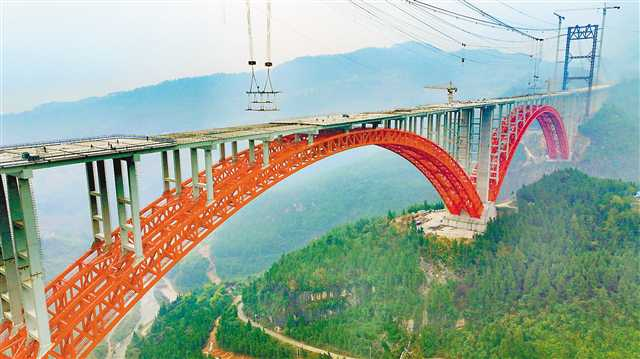 Shuangbao Great Bridge to complete its closure soon - Chongqing News ...