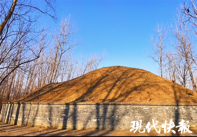 韩信母亲墓被盗挖5米，最新回应：盗洞回填、破损监控已换新3