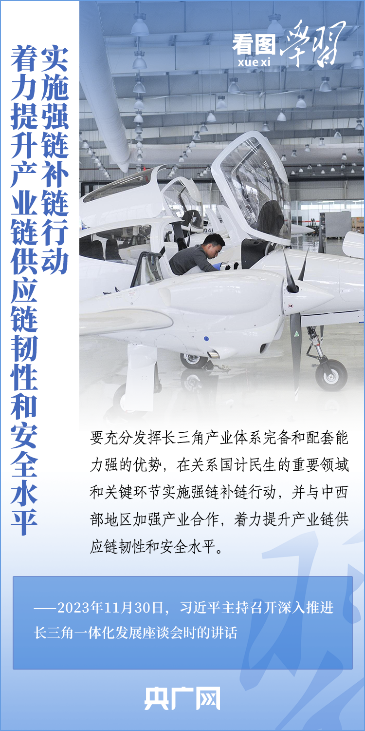 看图学习丨如何深入推进长三角一体化发展 总书记作出重要指引10