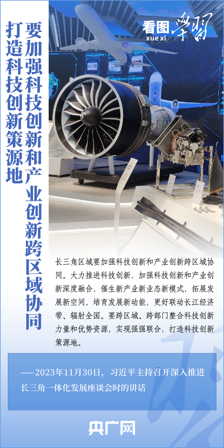 看图学习丨如何深入推进长三角一体化发展 总书记作出重要指引1