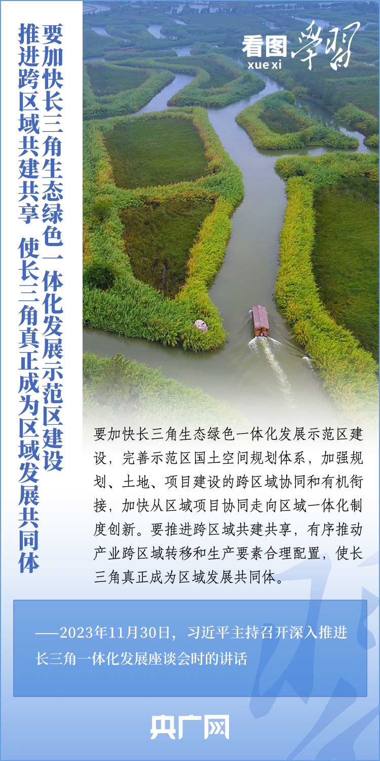 看图学习丨如何深入推进长三角一体化发展 总书记作出重要指引4