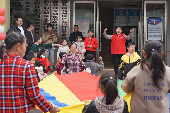 仙女湖镇村民集体活动。丰都县委宣传部供图