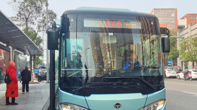 15辆新能源车投用 重庆公交540线上新