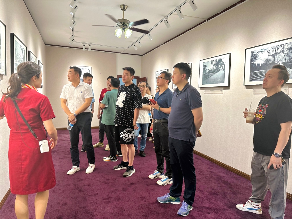 2023.6.19在南泉抗战旧址群组织40余名台胞开展“两岸一家亲·端午话乡情”趣游南温泉文化交流活动