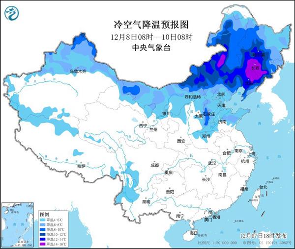 多地累计降温超20℃!俯冲式气温暴跌即将开启8