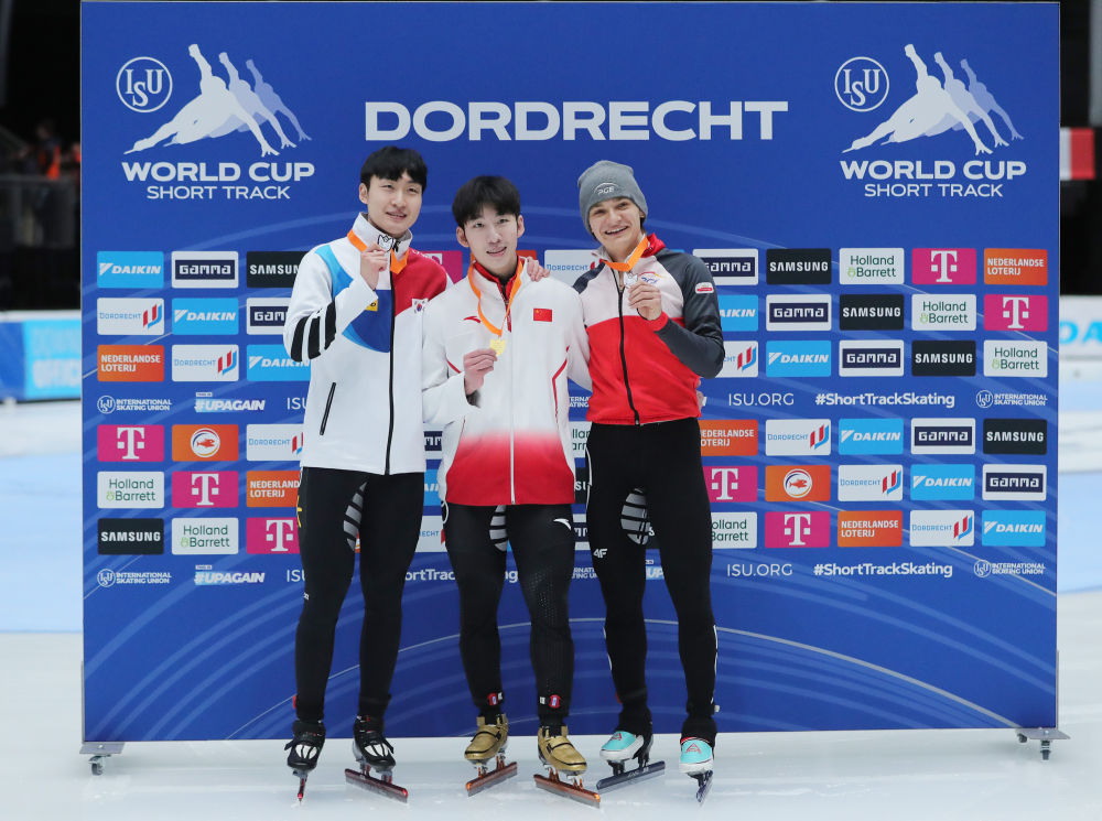 短道速滑世界杯｜多德雷赫特站：林孝埈男子500米夺冠2