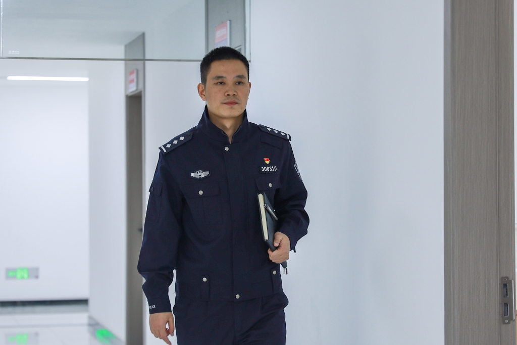 巴南区公安分局刑侦支队重案大队大队长阮刘念。警方供图