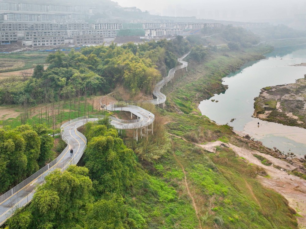 礼嘉山城步道部分开放 嘉陵滨江生态长廊将再添新景