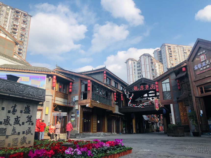 Youyang Flower Field Terrace Scenic Spot. (Photo provided by Chongqing Municipal Culture and Tourism Development Commission)