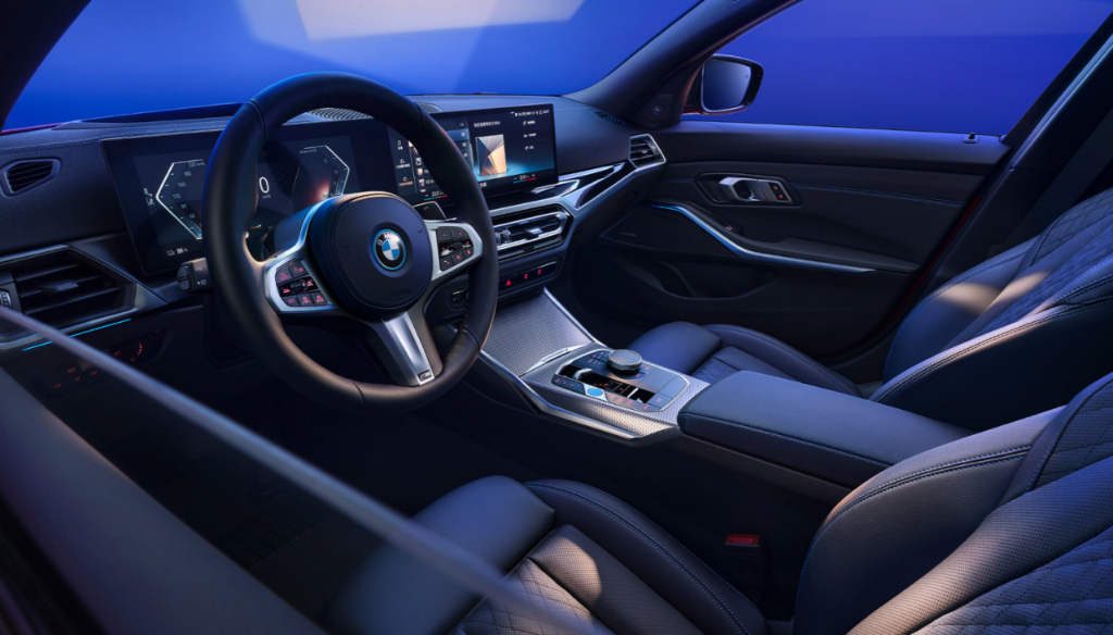 BMW i3 eDrive40L内饰设计。 宝马供图 华龙网发
