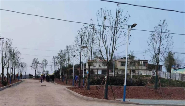 永嘉镇在永东和围永这两个村率先建起了停车场。铜梁区融媒体中心供图