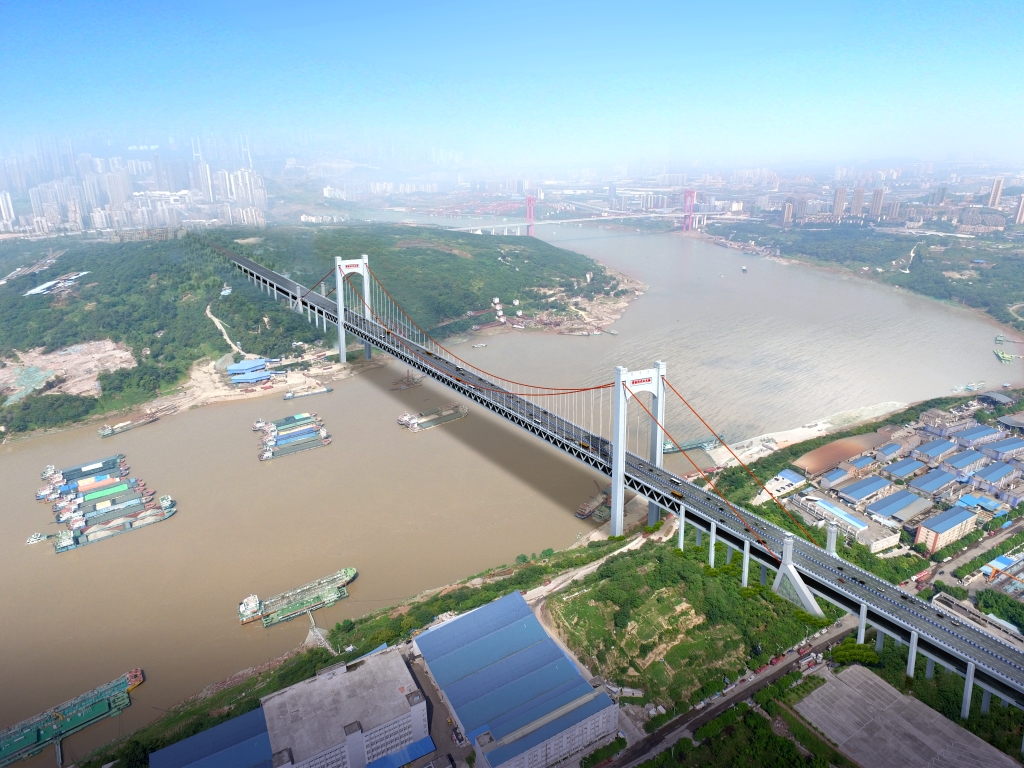 黄桷沱长江大桥正式启动建设。重庆城投建设公司供图