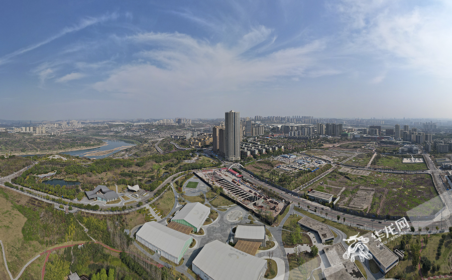 中心城区阳光灿烂。华龙网-新重庆客户端 首席记者 李文科 摄