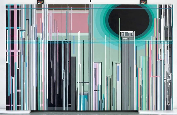刘韡《紫气VI－15》布面油彩 190×300cm 2007 